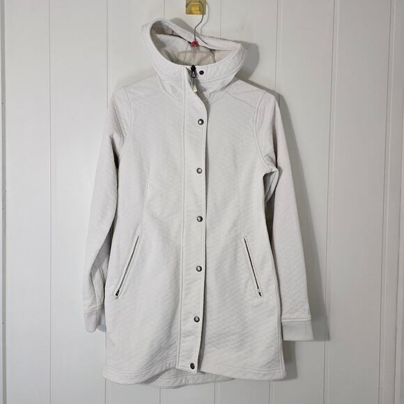 The North Face Jakcket Recover Up Quilted Coat Off White Size S/P - Picture 11 of 11